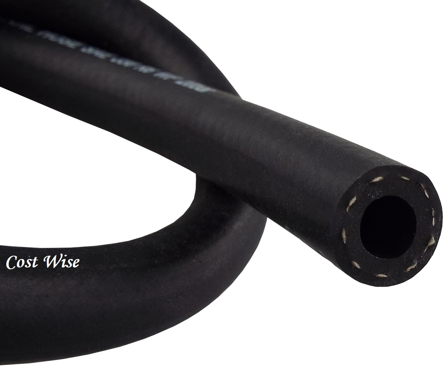 Rubber 7mm Braided Fuel, Oil Hose SAE J30 R6