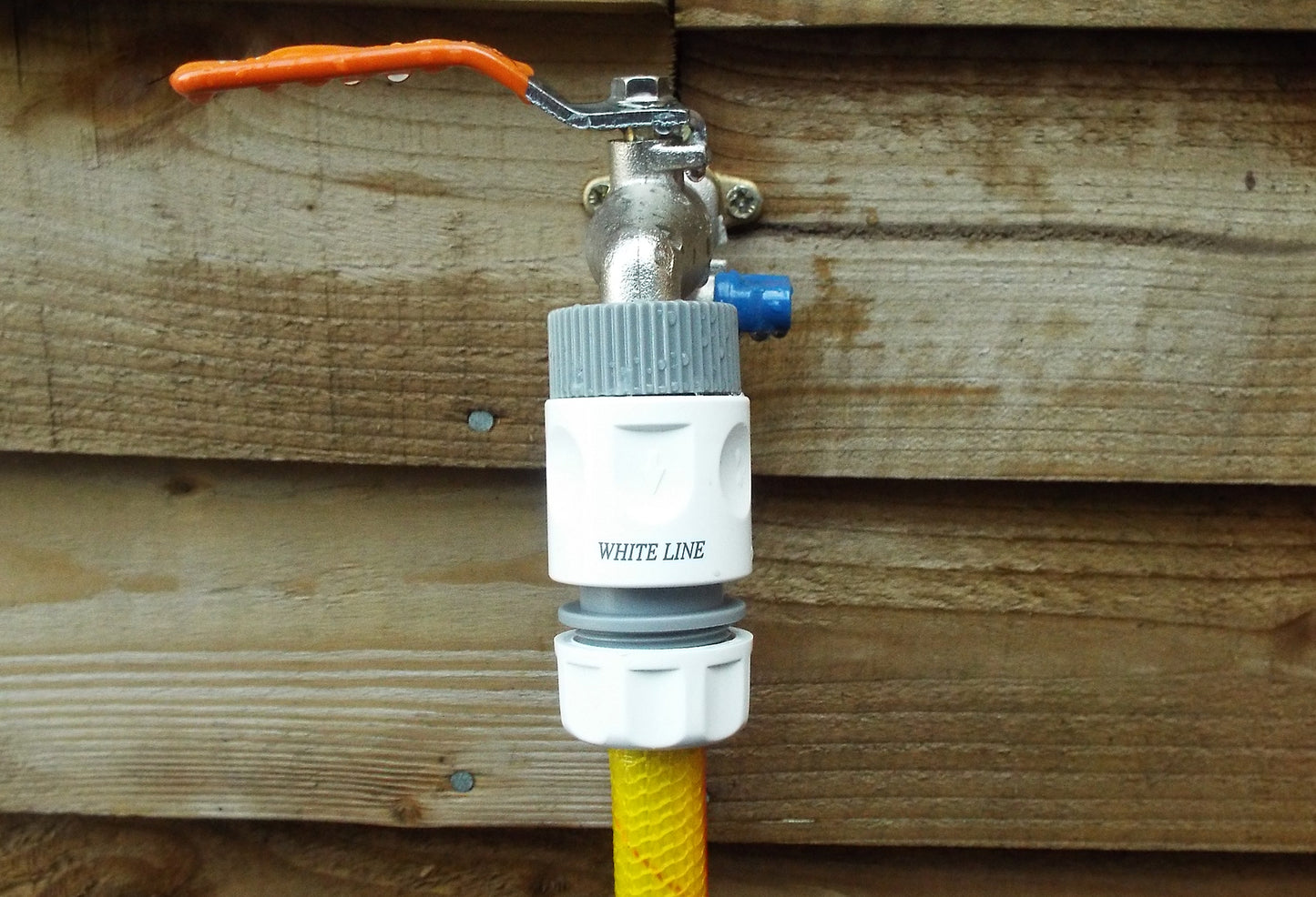 Female Hose Connector With Stop, 1/2" or 5/8" Hose, WL