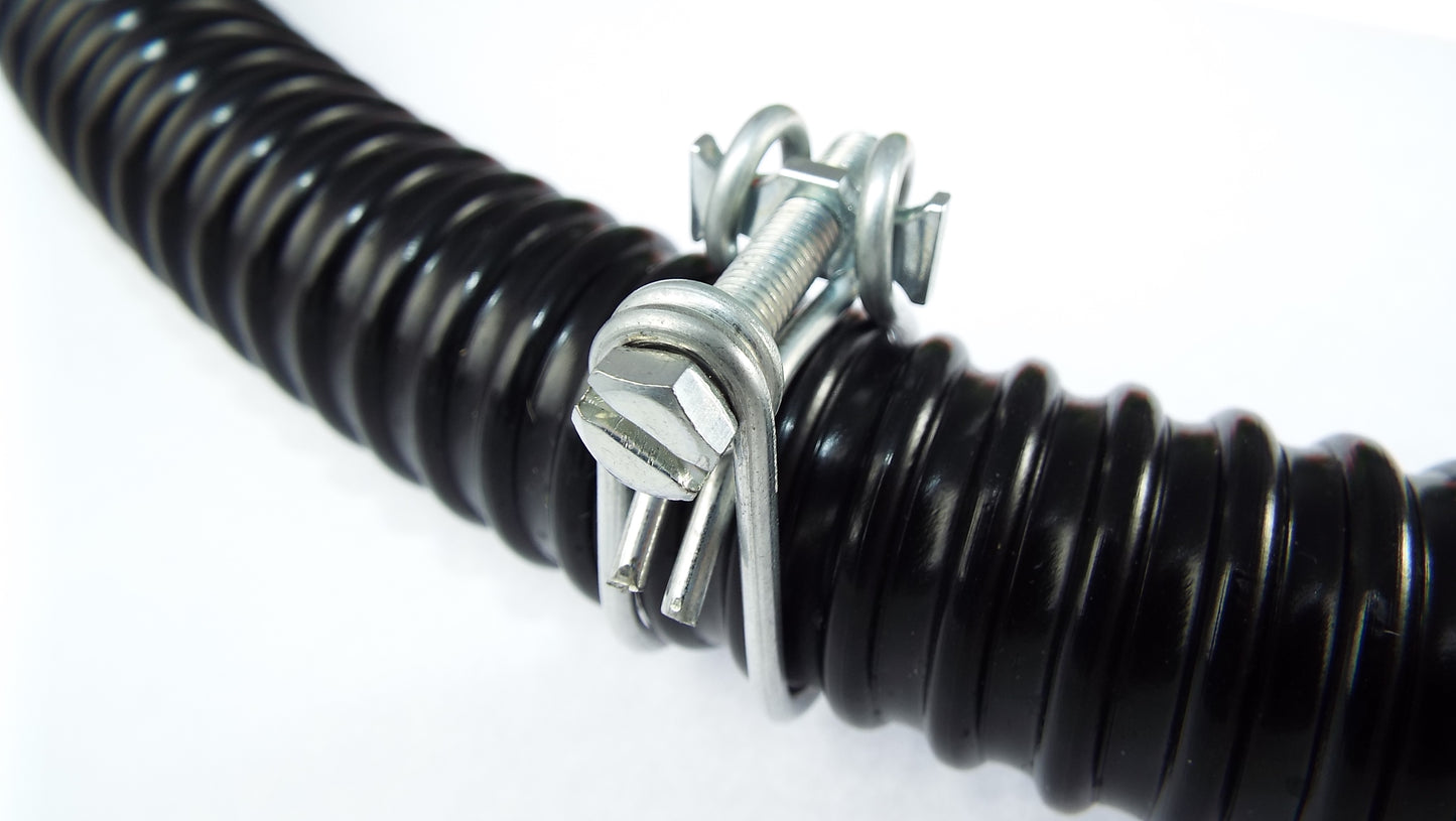 Double Wire Hose Clamp Galvanised 50mm-56mm