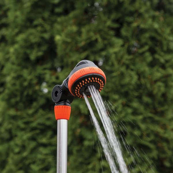 Garden Shower on Stake