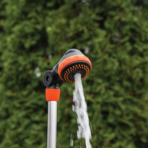 Garden Shower on Stake