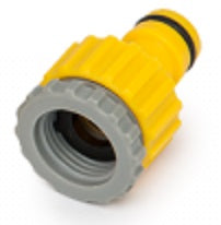 Hose Connectors Set With Nozzle Yellow