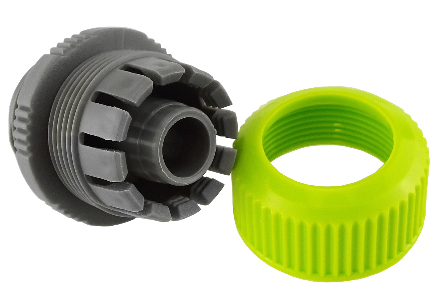 Hose Mender Lime 1/2" with 3/4" BSPM Thread