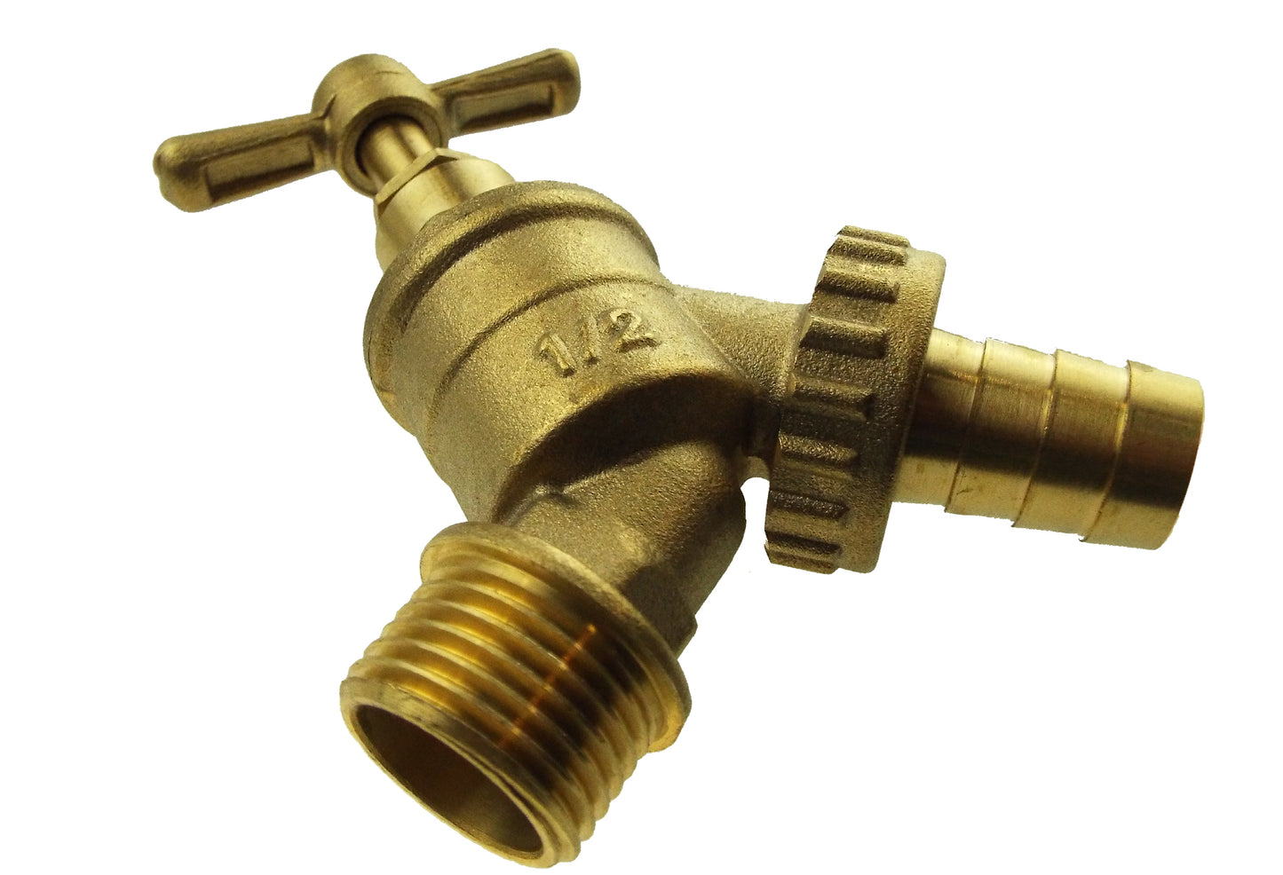 Garden Bib Tap Brass 1/2" BSPM Inlet