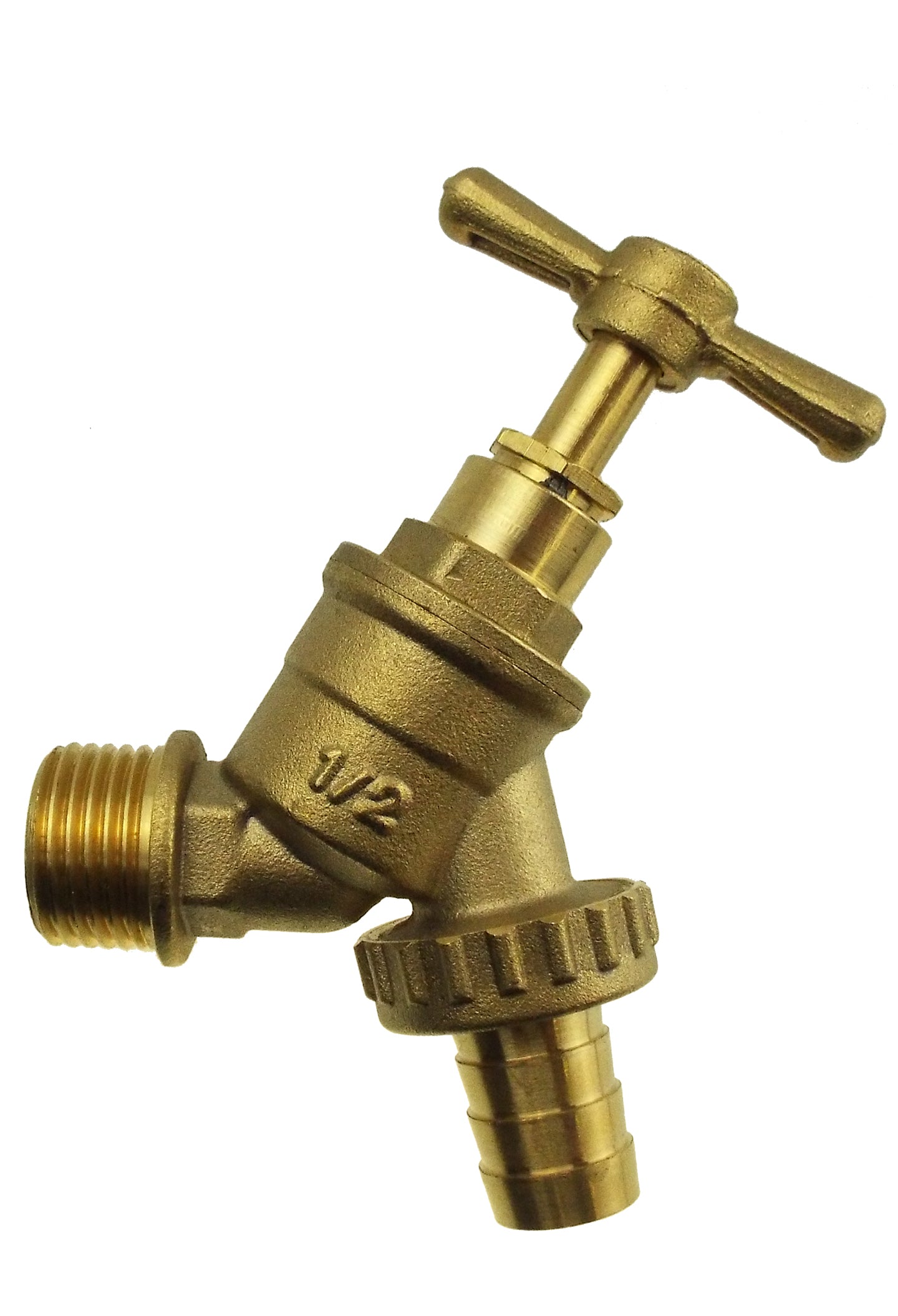 Garden Bib Tap Brass 1/2" BSPM Inlet