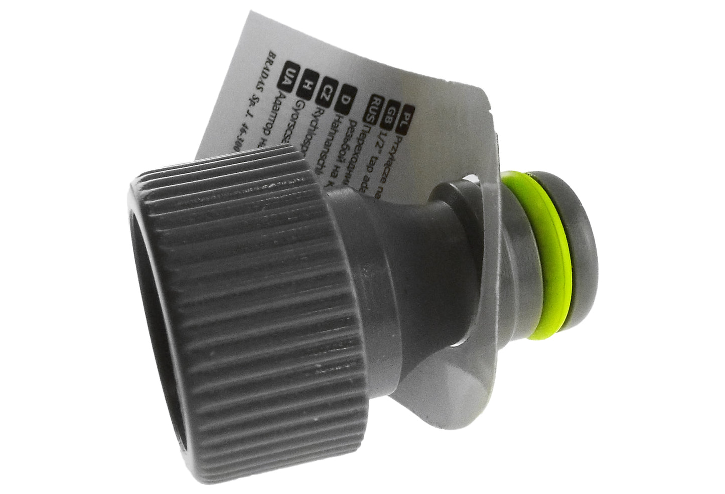 Female Tap Connector 3/4" BSPF Lime