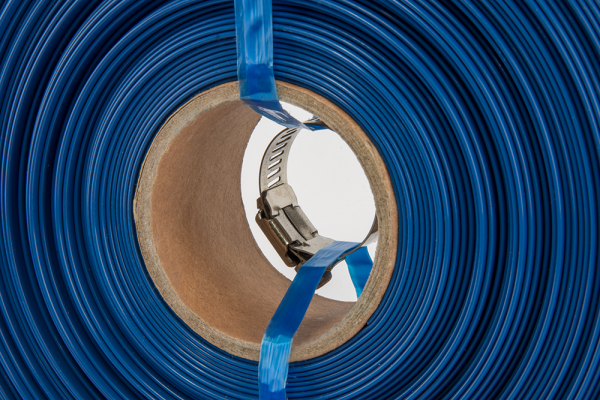 Lay Flat 1" Aqua Hose with Clip 10m