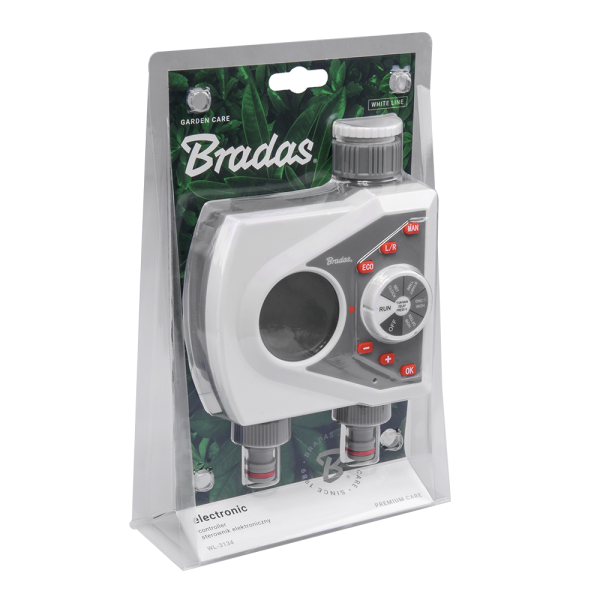 White Line 2-Way Electronic Control Water Timer