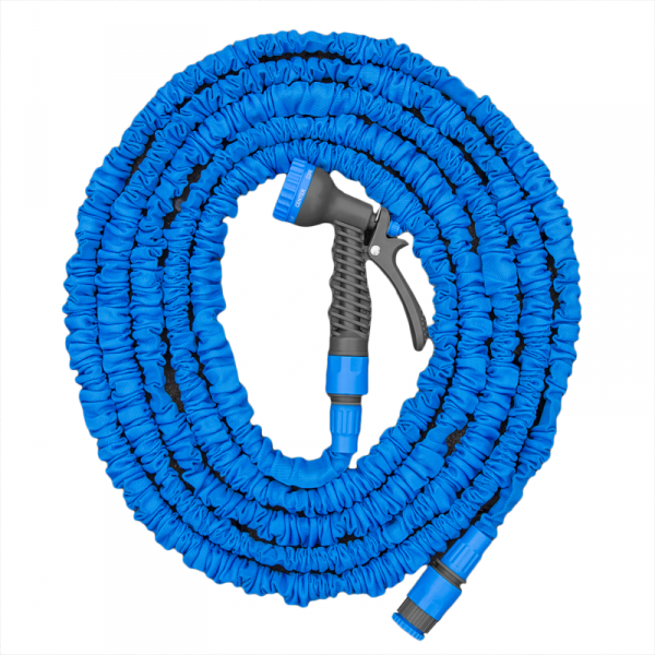 Expanding Trick Hose 7.5m - 22m Blue