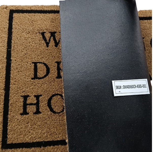 Doormat 60cm x 40cm - 'Hope You Brought Wine'