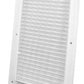 Louvre Vent White DL/90X240RW LUX With Fly Mesh