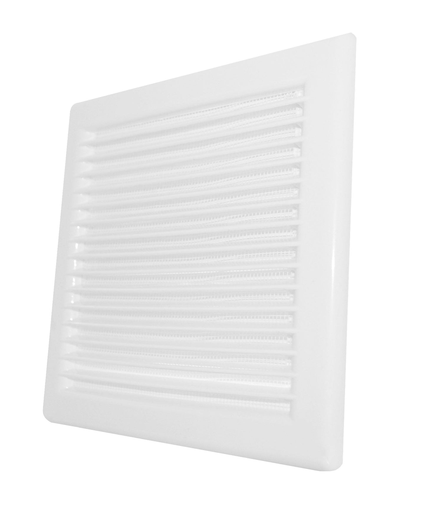 Louvre Vent White DL/100 RW LUX With Fly Mesh