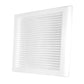 Louvre Vent White DL/100 RW LUX With Fly Mesh