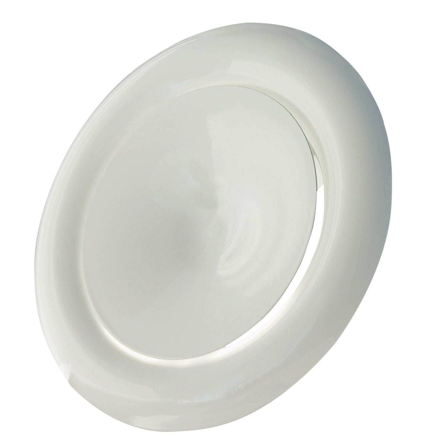 White ABS Extract Ceiling Valve 125mm