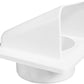 External White Louvre Vent  KRD/100 fi100mm