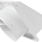 External White Louvre Vent  KRD/100 fi100mm