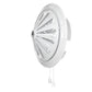 Adjustable Louvre Vent Round 80mm-160mm White