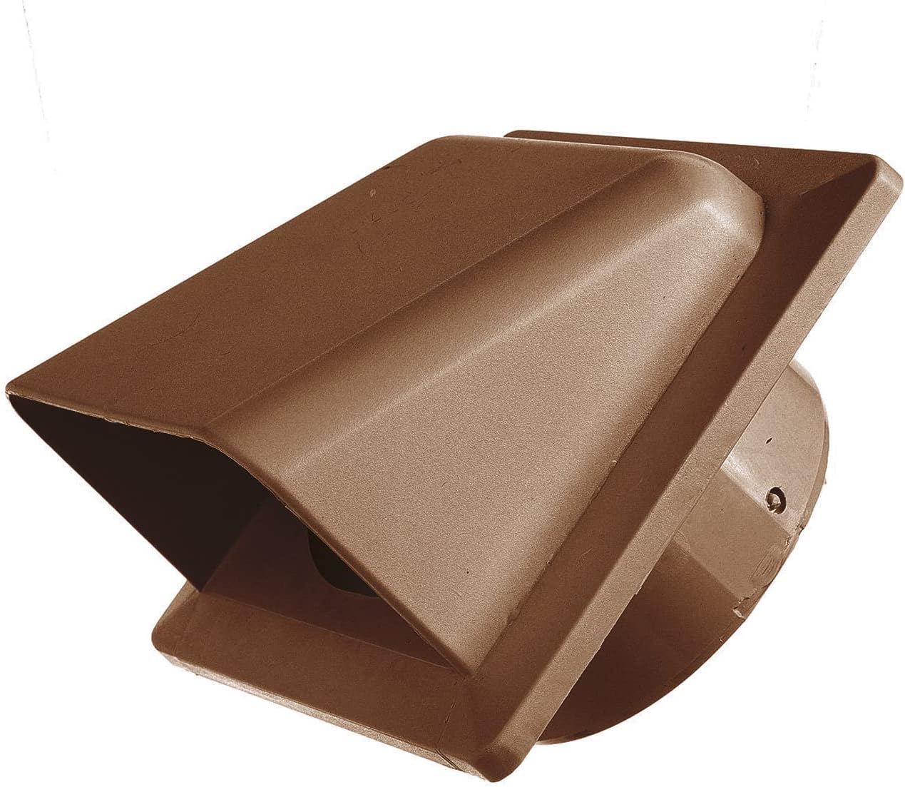 External Brown Louvre Vent  KRD/100B fi100mm