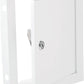 Access Panel Door Metal With Lock, White 400mm x 400mm