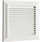 Louvre Vent White Duo Smart 135G 135mm With Fly Mesh