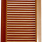 Louvre Vent Duo Smart 90/240 Brown 90mm x 240mm With Fly Mesh