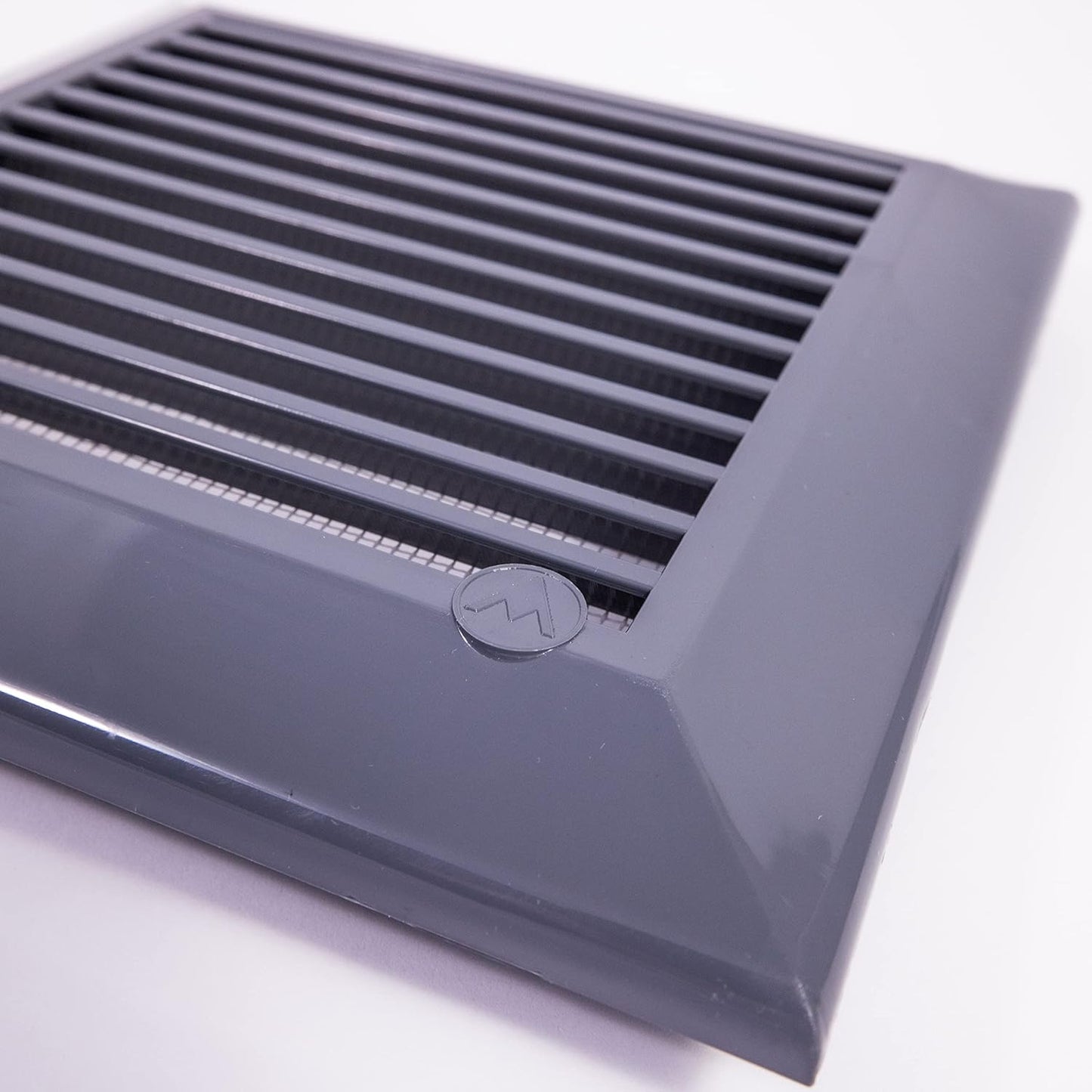 Louvre Vent Graphite Duo Smart 135G 135mm With Fly Mesh