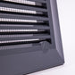 Louvre Vent Graphite Duo Smart 135G 135mm With Fly Mesh