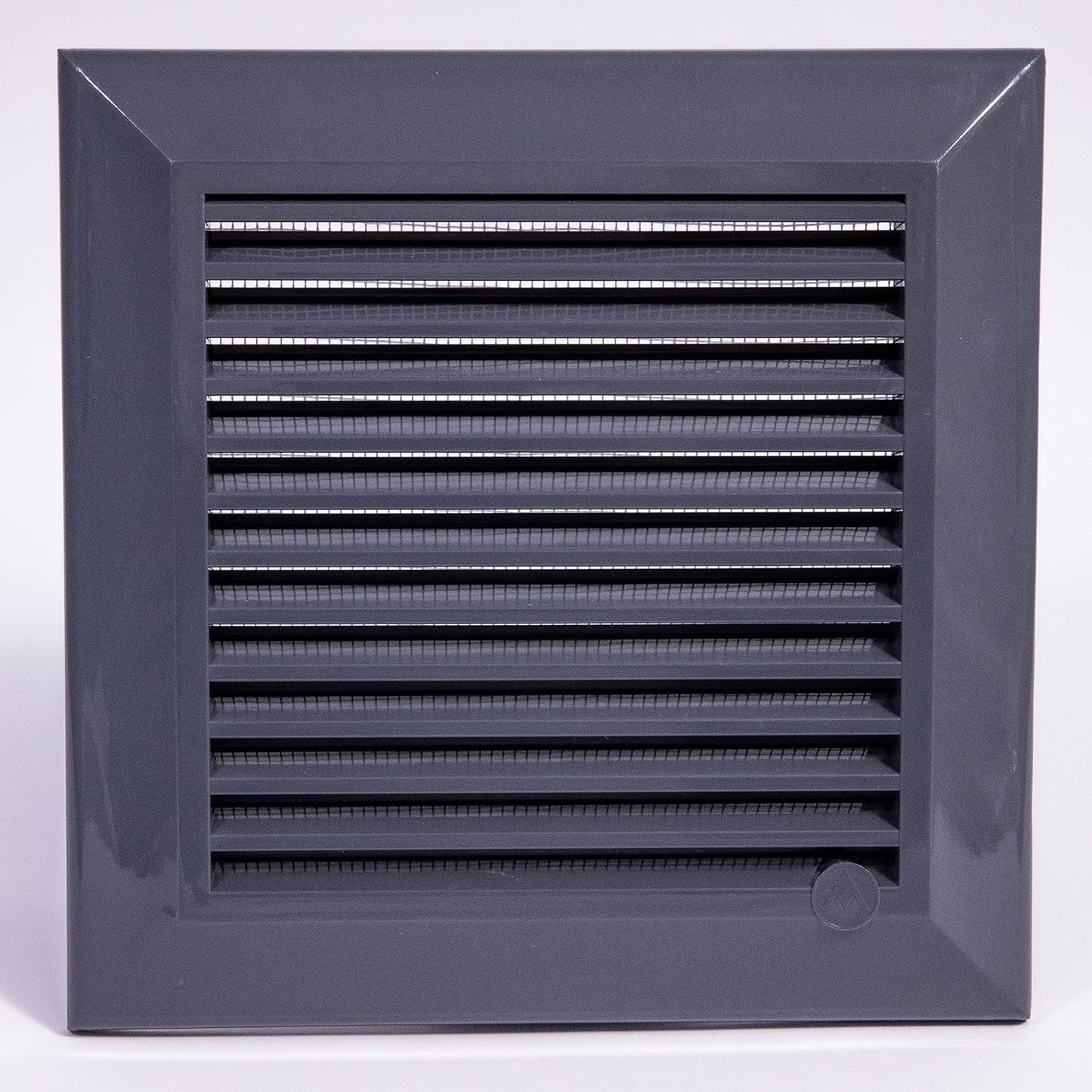 Louvre Vent Graphite Duo Smart 135G 135mm With Fly Mesh