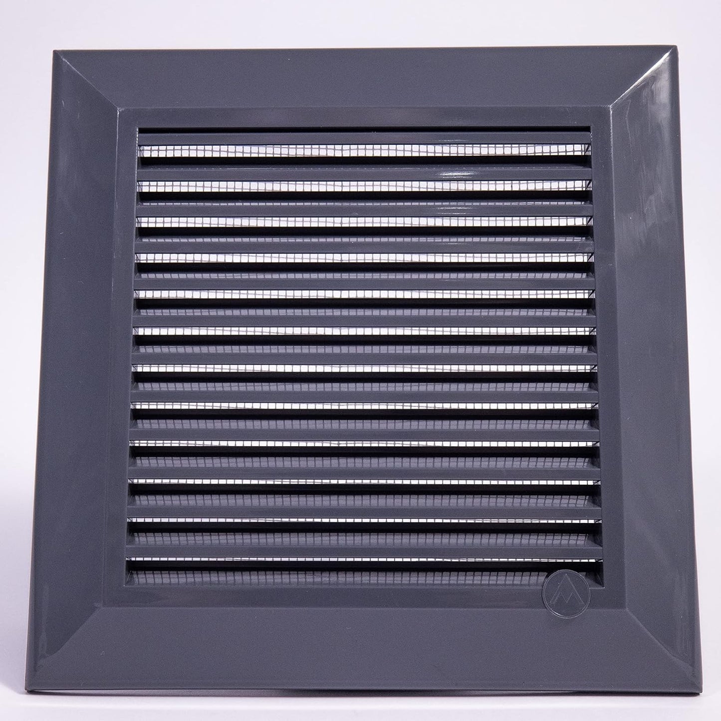 Louvre Vent Graphite Duo Smart 135G 135mm With Fly Mesh