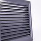 Louvre Vent Graphite Duo Smart 135G 135mm With Fly Mesh