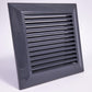 Louvre Vent Graphite Duo Smart 135G 135mm With Fly Mesh