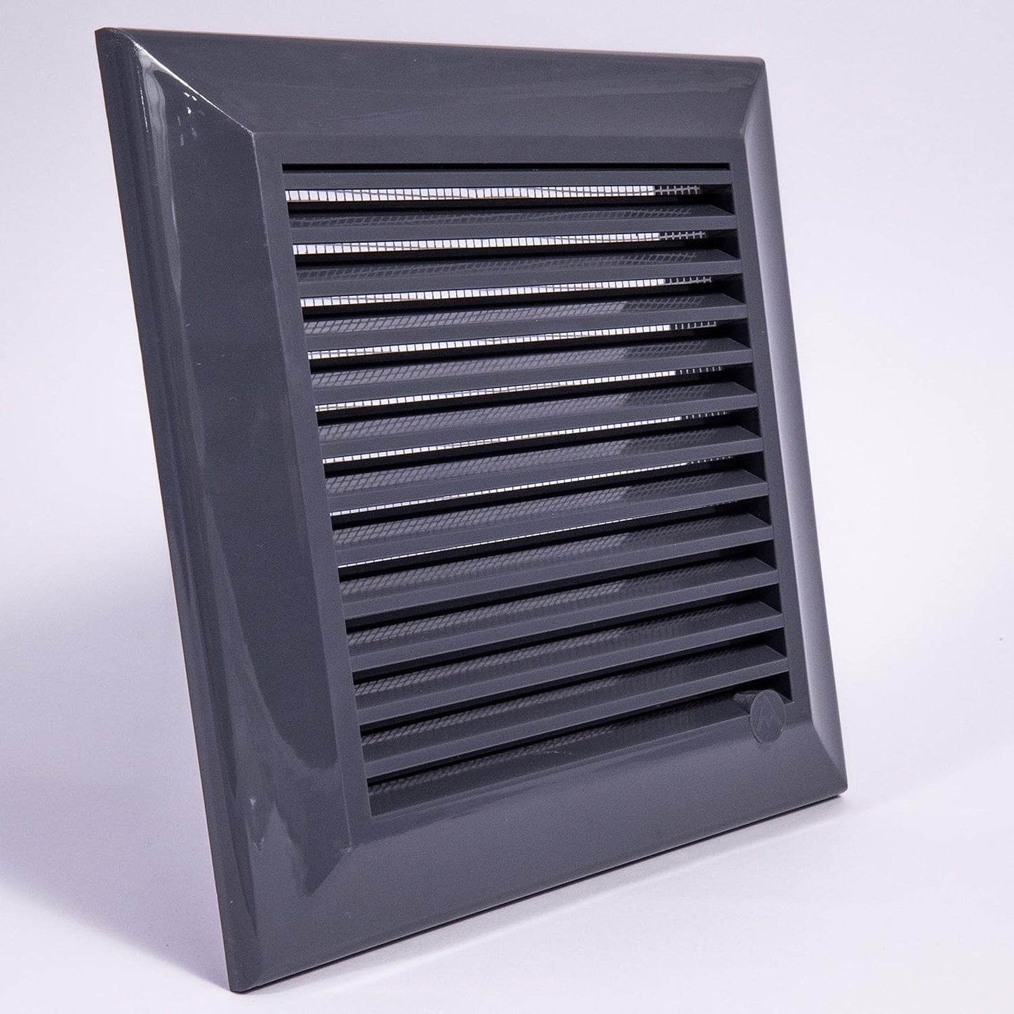 Louvre Vent Graphite Duo Smart 135G 135mm With Fly Mesh
