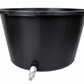45L Round Tub with Drain Valve