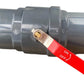 Stainless Steel PP 3" BSPF Stopcock with Camlock 3” Type F Kit