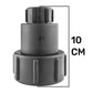 IBC 2” S60X6 – 1" BSPF Extender Adaptor with MDPE Straight 32mm