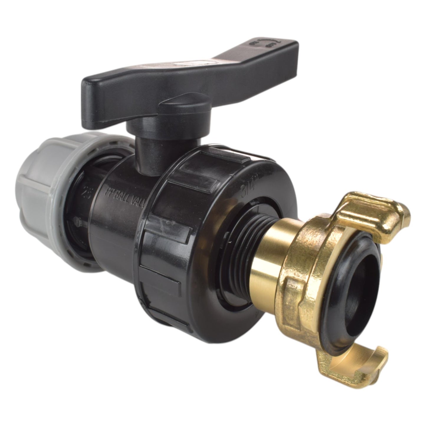 MDPE Valve 20mm + Geka Type Claw Outlet