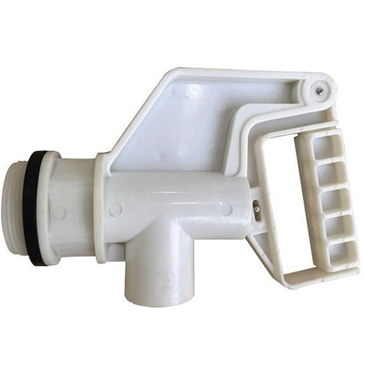 200L Drum Barrel Tap 2" BSPM White