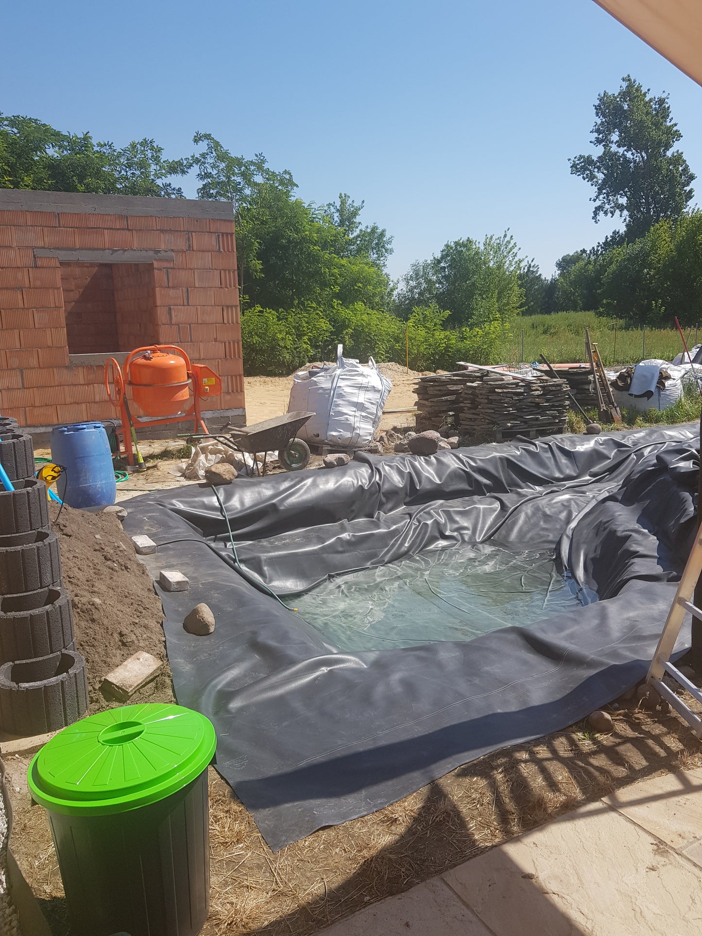 Pond Liner EPDM  6m x 6m