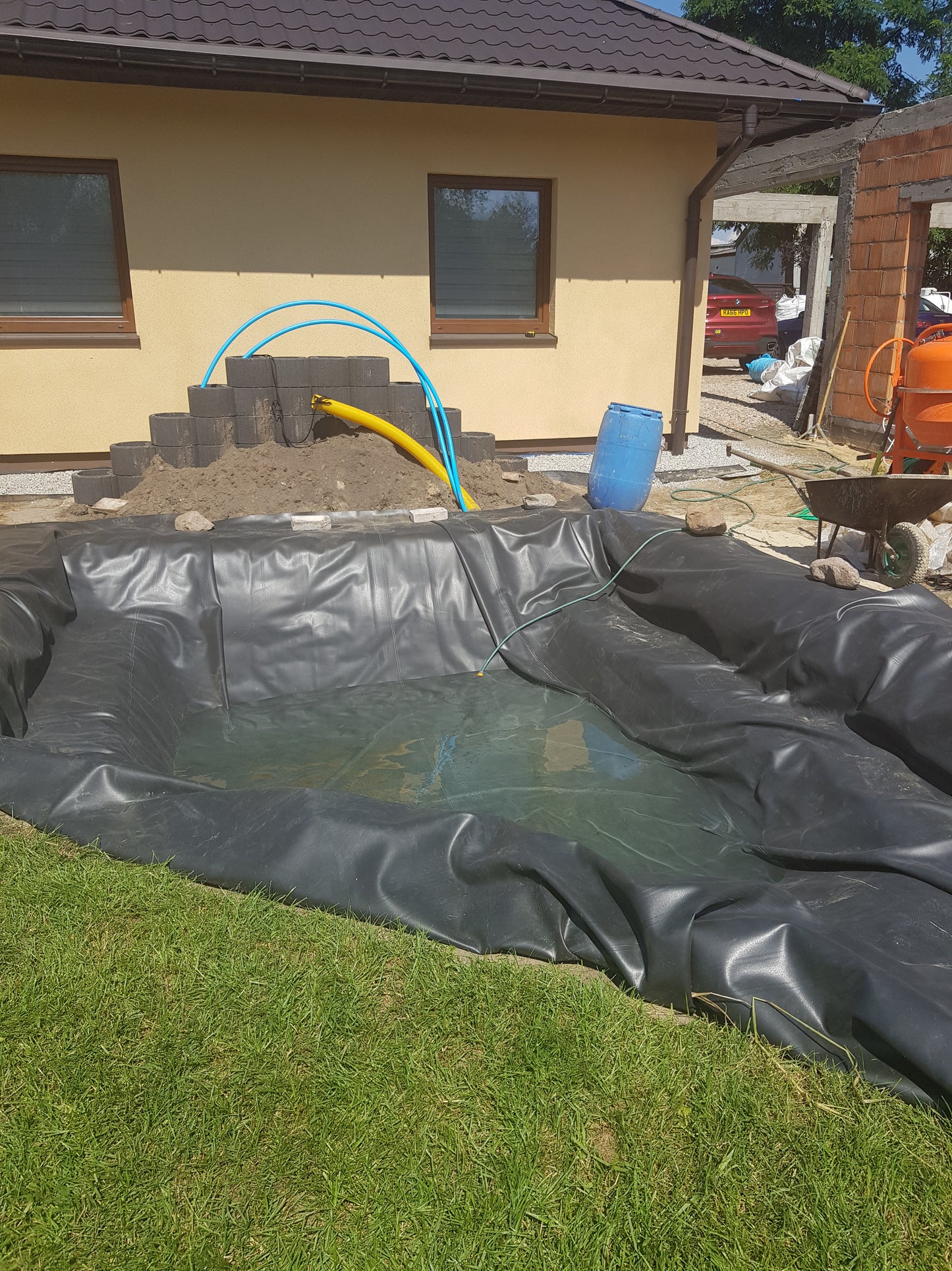 Pond Liner EPDM  6m x 6m