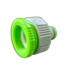 Female Tap Connector 1" or 3/4" BSP Female, Green/Gray