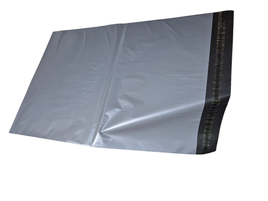 Gray Mailing Bag from 4.5" to 43.5"
