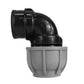 Water Butt Connector with Nut & Washer 3/4" BSPM + MDPE Elbow 20mm