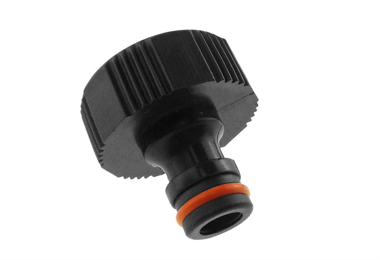 32mm MDPE Wall Flange with Nylon Tap Barb/Quick Connect and PTFE Tape