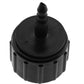 25mm MDPE Wall Flange + Valve + 3/4" BSPF to Micro 4mm Barb Connector