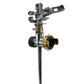 Pulsating Lawn Sprinkler with Metal Spike and Geka Type Outlet