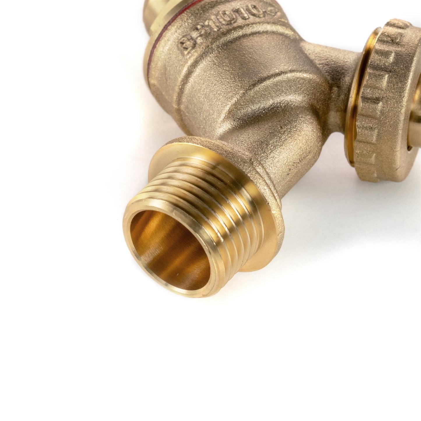 Brass Bib Tap 3/4" Barb with MDPE Tee 32mm - 3/4" BSPF