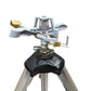 Aluminium Garden Sprinkler Tripod Stand 55-105cm Spiked Feet