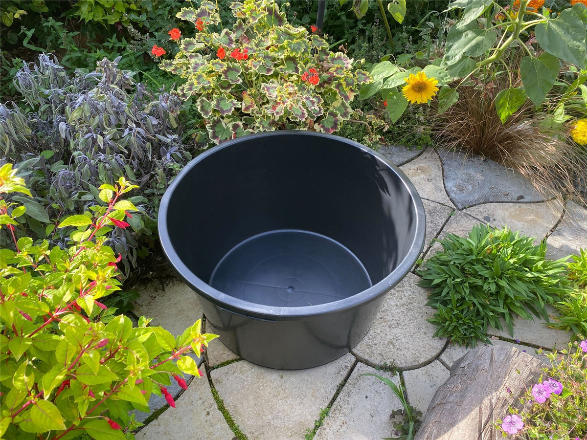 90L Round Tub with Drain Valve