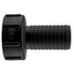 IBC 2" S60X6 Thread Valve with S60X6 to 1.5" Hose Tail