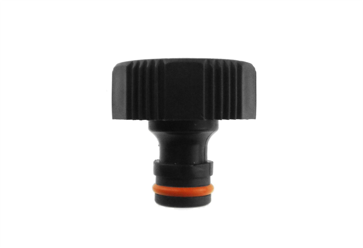 25mm MDPE Wall Flange with Nylon Tap Barb/Quick Connect and PTFE Tape
